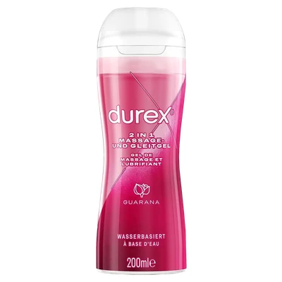 Abbildung von Durex 2in1 Massage &amp; Gleitgel Guarana 200 ml