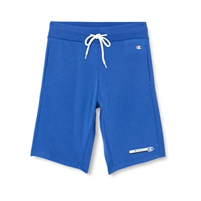 Abbildung von Champion Herren Legacy Graphic Shop Authentic Powerblend Terry Bermuda Badehose, Blu Cobalto, S