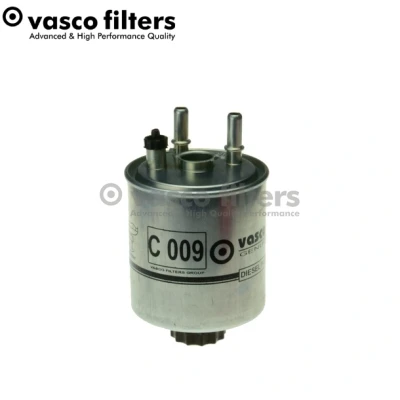 Abbildung von DAVID VASCO C009 Kraftstofffilter Leitungsfilter, mit Wasserablassschraube 10 RENAULT: Kangoo II Express, LAGUNA 3 Grandtour