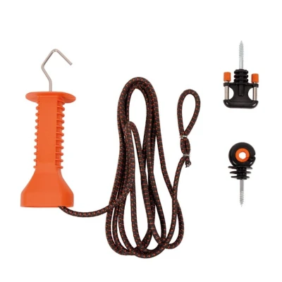 Abbildung von Gallagher Cord Weidetor Set Weidezaun Elastikseil (terra)