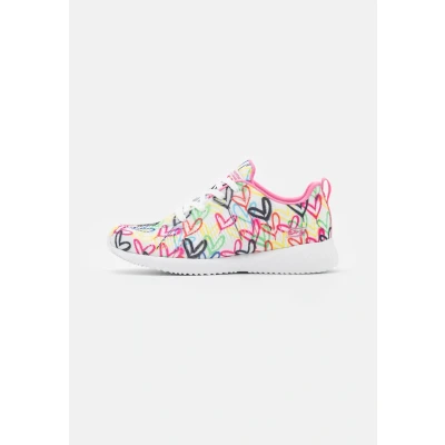 Abbildung von Skechers Sport BOBS Squad Sneaker low, Damen, Größe: 36, White/multicolor Schuhe
