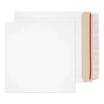 Abbildung von Blake Purely Packaging PPA4 RS Vollpapptaschen Quadratischer Haftklebung Weiß Pappe 350g/m² 220 x mm 200 Stück