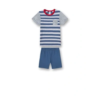 Abbildung von Sanetta MINI Nachtwäsche Set für Kinder, Größe: 128, Ink blue