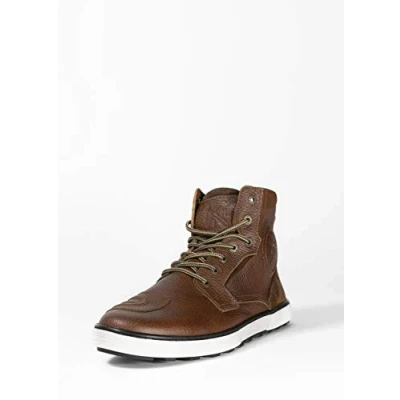 Abbildung von John Doe Motorradschuh Shifter XTM Threepoint Protection Lederstiefel aus Rindsleder Rutschfeste Sohle