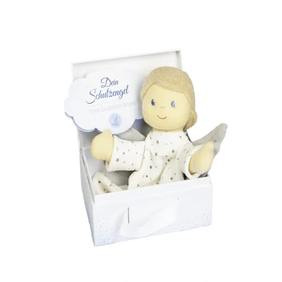 Abbildung von Sterntaler Schmusetuch M Schutzengel Kuscheltier für Kinder, Größe: One Size, Mehrfarbig