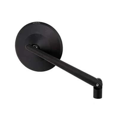 Abbildung von Highsider Lenkerspiegel M10x1,25R+L Montana Alu Ø102mm matt schwarz