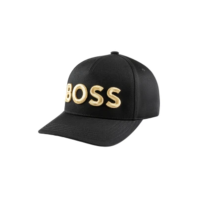 Abbildung von BOSS Sevile Cap, Herren, Größe: One Size, Black