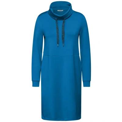 Abbildung von Cecil MIT Grossem Kragen Freizeitkleid, Damen, Größe: XL, Blau