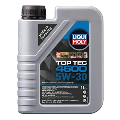 Abbildung von Liqui Moly Top Tec 4600 5W 30 1l Motoröl 3755 BMW: 5 Touring, 3 Limousine, Coupe, MERCEDES BENZ: C Klasse E Limousine