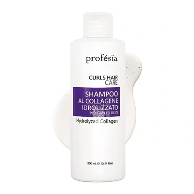 Abbildung von PROFESIA Locken Shampoo Naturlocken mit Hydrolysiertem Kollagen 300 ml Professionelles Pflege für Lockiges Haar, Definiert und Verleiht Elastizität, Anti Frizz Haarpflege Produkte