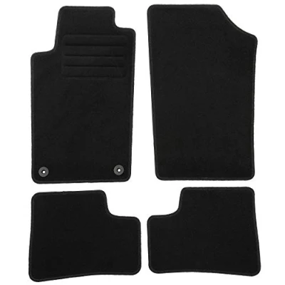 Abbildung von TEXER Textil Fußmatten Passend für Peugeot 206+ Bj. 2009 2012 Basic