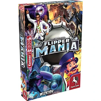 Abbildung von Pegasus Spiele 57318G Flippermania Brettspiel