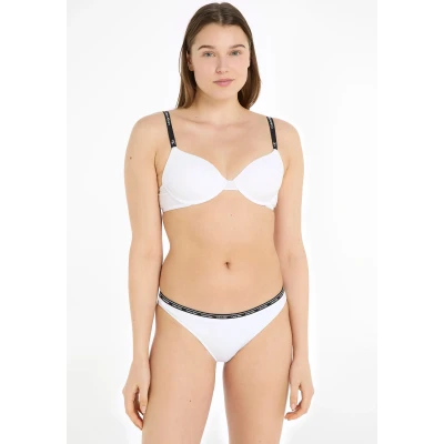 Abbildung von Calvin Klein Underwear Bügel BH &quot;LIGHTLY LINED DEMI&quot;, mit Logoschriftzügen am Träger