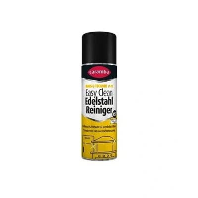 Abbildung von Caramba Easy Clean Edelstahl Reiniger (250 ml) Putzmittel für Edelstahl, Aluminium, Kupfer und Messing Edelstahlpflege reinigung alle Metalloberflächen im Innen Außenbereich