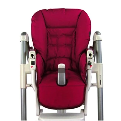Abbildung von BAMBINIWELT Ersatzbezug Sitzkissen Bezug kompatibel mit Peg Perego Prima Pappa Diner (kirsch)