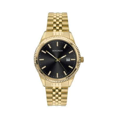 Abbildung von Sekonda KING 40MM WITH Round CASE Uhr, Herren, Größe: One Size, Black