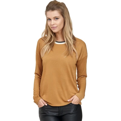 Abbildung von Decay Langarmshirt, mit Ausschnittblende