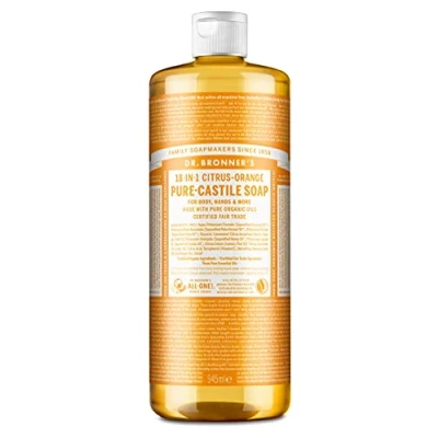 Abbildung von Dr. Bronner&#039;s Flüssigseife Bio Zitrusfrüchte 945 ml