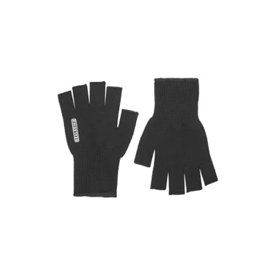 Abbildung von SEALSKINZ Thornham Unisex Solo Nicht Wasserdichter Halbfingerhandschuh aus Merinowolle Outdoor Handschuhe Einheitsgröße Schwarz