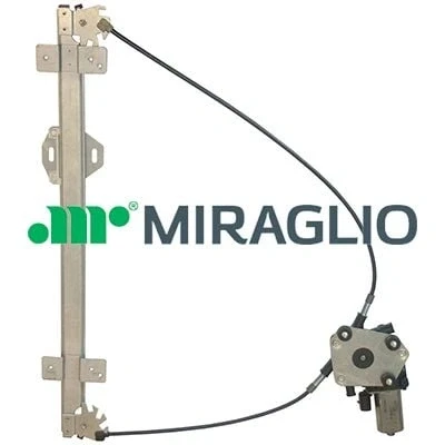 Abbildung von Miraglio Fensterheber rechts elektrisch mit Elektromotor 30/2064