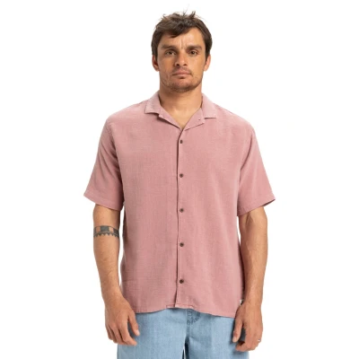 Abbildung von QUIKSILVER Sunrise HEMD MIT Kurzen ÄRMELN FÜR MÄNNER Hemd, Herren, Größe: Large, Pjm0