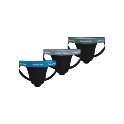 Abbildung von Calvin Klein Underwear JOCK Strap 3 PACK Slip, Herren, Größe: XL, Black
