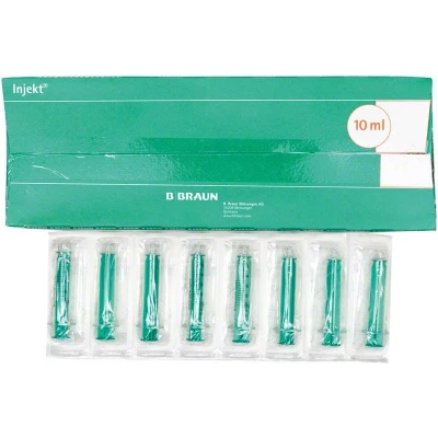 Abbildung von Injekt Solo Luer Lock 10ml 100 Einmalspritzen