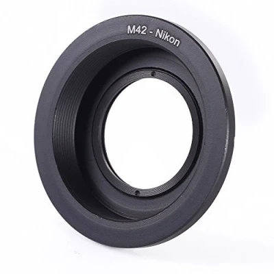 Abbildung von Fotga M42 AI Objektiv Mount Adapter Ring Objektivadapter mit Glas für Objektive auf Nikon F Kamera D7200 D7100 D7000 D5500 D5300 D5200 D5100 D5000 D3300 D3200 D3100 D3000 D90 D80 D70 D60 D600 D610 D750 D800 D810