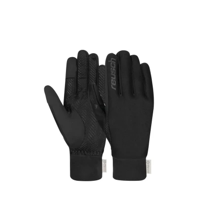 Abbildung von Reusch Karayel Windstopper® Touch TEC Winddichte und sehr atmungsaktive Unisex Multisporthandschuhe Outdoorhandschuhe für Damen Herren touchscreenkompatibel die Bedienung von Handy Tablet