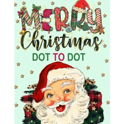 Abbildung von Merry Christmas Dot To For Adults: Large Print Winter Holiday Season Adults and Seniors