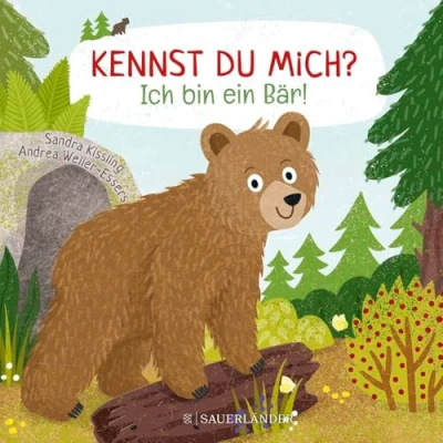 Abbildung von Kennst du mich? Ich bin Ein Bär!: Sachbilderbuch für neugierige Kinder ab 2 Jahren Pappbilderbuch │ Mit erstem Sachwissen über Tierbabys