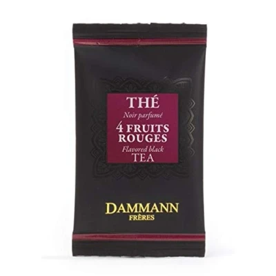 Abbildung von Dammann Freres Tee 4 FRUITS ROUGES / Rote Früchte 120 Cristal Teabags bulk box