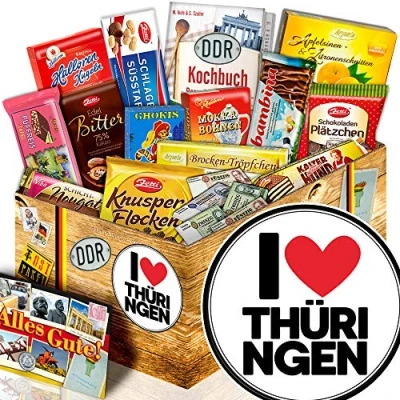 Abbildung von I Love Thüringen Ossi Paket Schokolade XL Geschenk