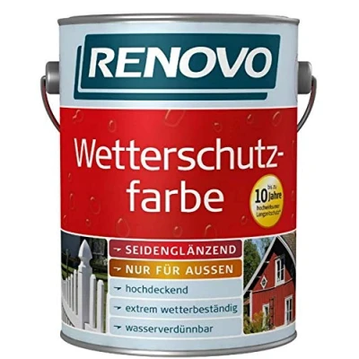 Abbildung von EM RENOVO Wetterschutzfarbe 2,5L anthrazitgrau RAL 7016 283000257016