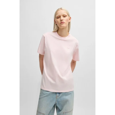 Abbildung von HUGO Vintage TEE Tshirt basic, Damen, Größe: Medium, Light/pastel pink