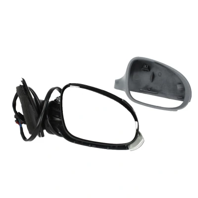Abbildung von Außenspiegel Tyc 337 0137 rechts grundiert für elektr.Spiegelverstellung, konvex, beheizbar, elektrisch anklappbar VOLKSWAGEN: Passat B6 Variant