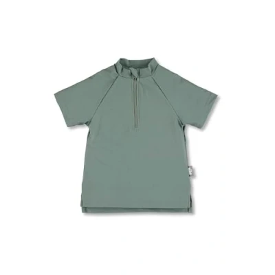 Abbildung von Sterntaler Kurzarm Surfshirt für Kinder, Größe: 80, Dunkelgrün