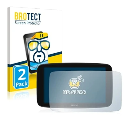 Abbildung von BROTECT (2 Stück Schutzfolie für TomTom Go Expert 6&quot; Displayschutz Folie Ultra Klar