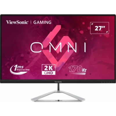 Abbildung von ViewSonic VX2780 2K 27&quot; Frameless QHD IPS Flat 1ms MPRT 170Hz Gaming Monitor 2 HDMI, DisplayPort, Freesync Premium, HDR10, Schwarz