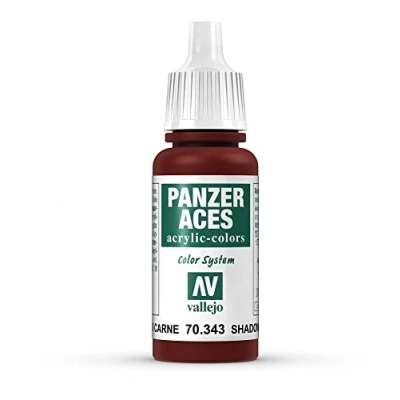 Abbildung von Vallejo 70.343, Rot, Acrylfarbe, Flüssigkeit, 17 ml, 1 Stück(e)