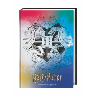 Abbildung von Harry Potter Hogwarts Schülerkalender A5 2026 17 Monate ab August 2025: Mehr Magie im Schulalltag: Buchkalender für alle Fans von Harry, Ron und ... Notizen (Kino Entertainment Kalender Heye)