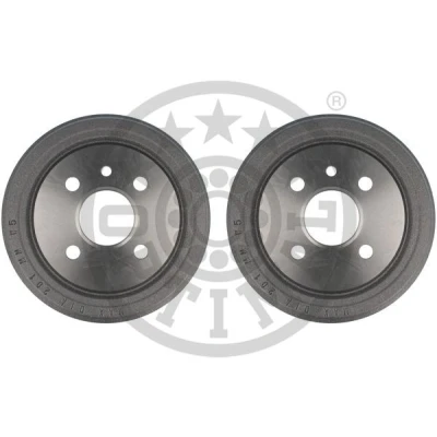 Abbildung von OPTIMAL BT 0130 Bremstrommel 242 Hinterachse OPEL: Astra F CC, Limousine, Kadett C Coupe, DAEWOO: Lanos Schrägheck