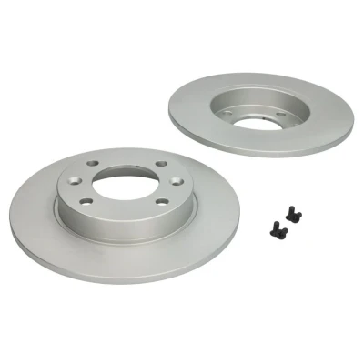 Abbildung von FERODO PREMIER Coat+ disc DDF1178C Bremsscheibe 247 9 4 voll beschichtet mit Schrauben CITROËN: C4 I Schrägheck, Coupe, C3 Schrägheck