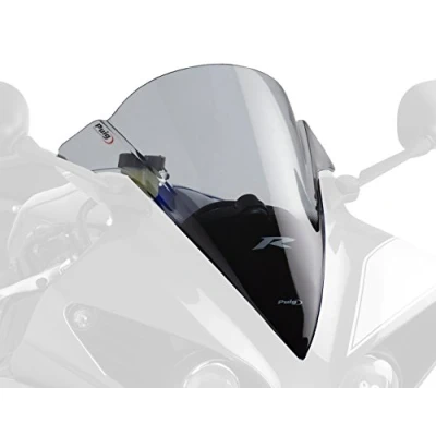 Abbildung von Puig 4935H Kuppel Racing Yamaha R1 09 14, Transparent/Rauchgrau