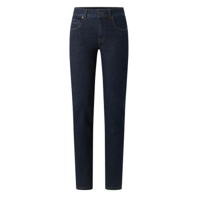 Abbildung von Angels CICI Jeans Straight Leg darkblue denim, Damen, Größe: 46x28, Dark blue denim