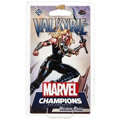 Abbildung von Fantasy Flight Games, Marvel Champions: LCG Valkyrie, Helden Erweiterung, Expertenspiel, Kartenspiel, 1 4 Spieler, Ab 14+ Jahren, 60+ Minuten, Deutsch