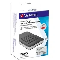Abbildung von Verbatim Store ‘n’ Go Secure externe HDD Festplatte (1 TB)