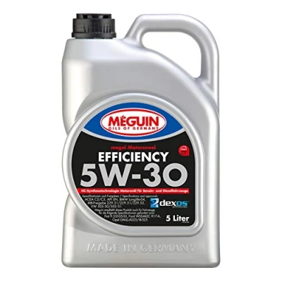 Abbildung von Meguin Megol Efficiency SAE 5W 30 5 L Synthesetechnologie Motoröl Art. Nr.: 3194, farblos