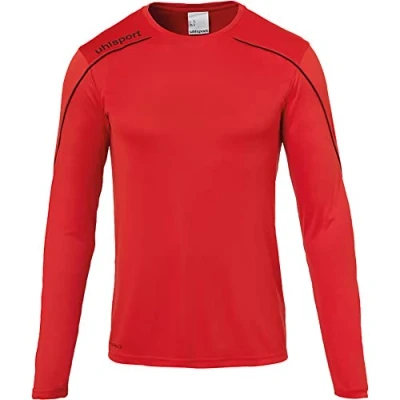 Abbildung von uhlsport Kinder Stream 22 Langarm Trikot, rot/Schwarz, 116