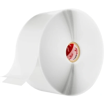 Abbildung von POPPSTAR selbstverschweißendes Silikonband zur Reparatur, Isolierung &amp; Abdichtung (Strom, Wasser, Luft) Isolierband 11m lang, 50mm breit, weiß